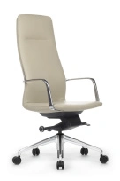 Кресло для руководителя RV Design Plaza FK004-A13 Светло-коричневый (1A MB915) натуральная кожа