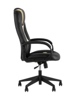 Кресло игровое TopChairs ST-CYBER 9 черный/зеленый