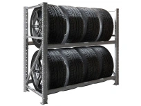 Стеллаж MS Pro 1200/1353×606 стационарный для хранения 8 шин