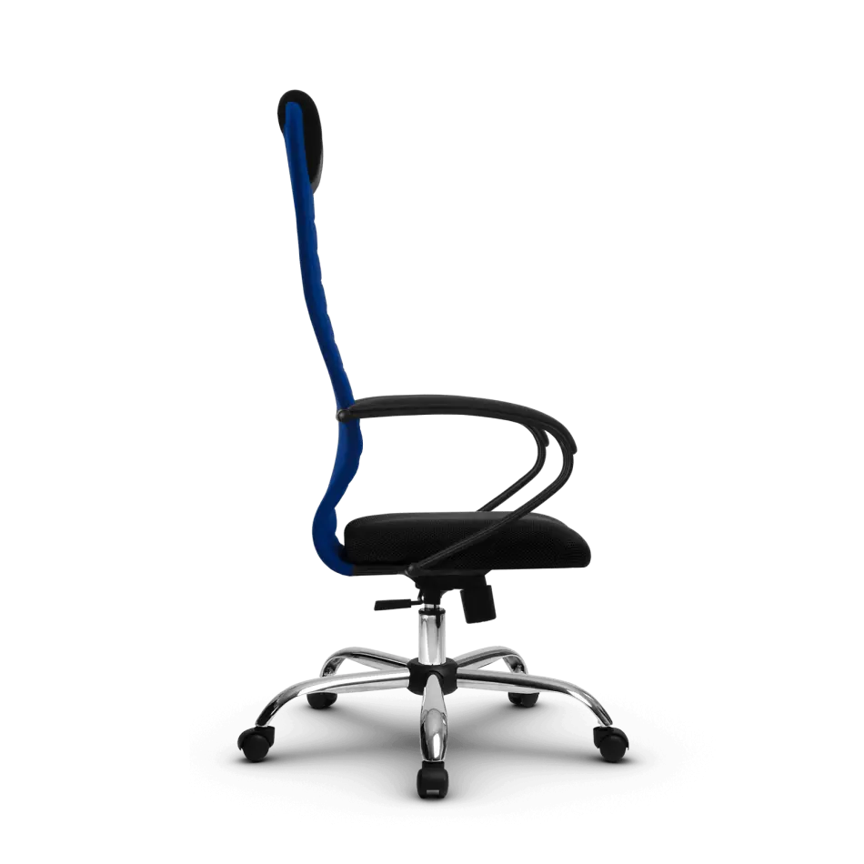 Кресло для руководителя Metta SU-BP-10 (SU-BK130-10) CH / Синий