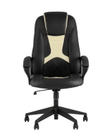 Кресло игровое TopChairs ST-CYBER 9 черный/зеленый