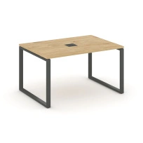 Стол для переговоров Style Project SN-6O.SPRG-002 Акация Лорка/Металл Черный 1180×980×750