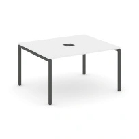 Стол для переговоров Style Project SN-4P.SPRG-032 Акация Лорка/Металл Черный 1180×1180×750