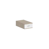 Тумба для документов подвесная с 1 ящиком Sigma / 400×446×173 / Корпус: Дуб темный; Фасады: Дуб темный / SG.531.OD.OD