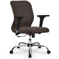 Кресло офисное SU-Mr-4/подл.200/осн.003 черный