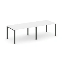 Стол для переговоров Style Project SN-6P.SPRG-013.3 Акация Лорка/Металл Черный 2760×980×750