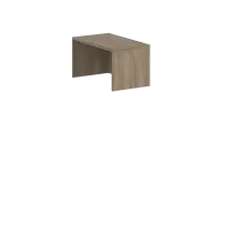 Надстройка тип 1 на тумбу-органайзер Sigma / 400×700×375 / Цвет: Дуб темный / SG.912.OD