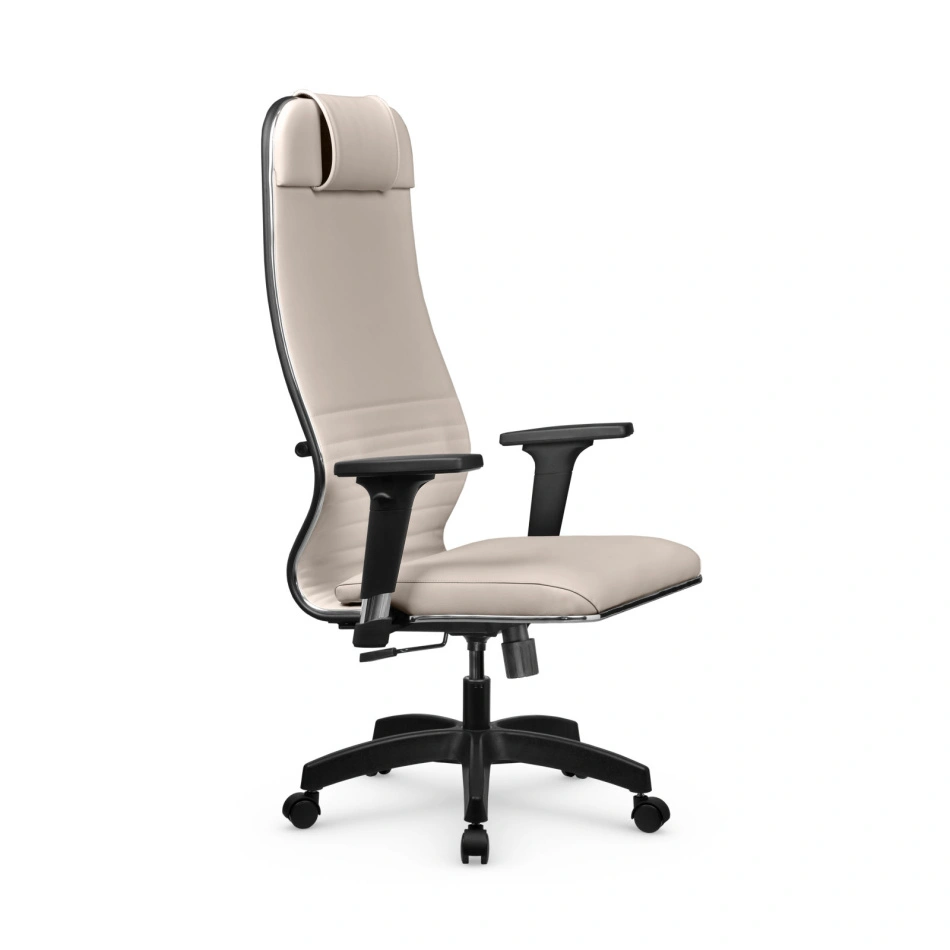 Кресло для руководителя Метта L 1m 38К2/2D_17831_Infinity Easy Clean_светло-бежевый