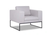 Кресло i-Rest Euroforma / Рогожка Bahama Plus / Серый / 968×800×750