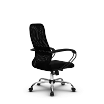 Кресло офисное Metta  SU-CP-8 (SU-СК130-8) CH / Красный – Красный