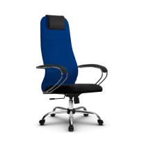 Кресло для руководителя Metta SU-BK-10 (SU-BK131-10) CH / Красный – Красный