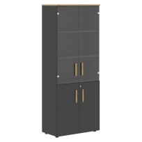 Шкаф комбинированный FHC 80.2(Z) Черный графит/Черный графит 802×429×1983 FORTA