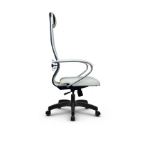 Кресло для руководителя Метта L 1m 40M/K_17831_Кожа перфорированная NewLeather – Черный