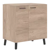 Каркас тумбы фригобар с выдвижной JGR 8655-2 Антрацит 850х530х905 JAY