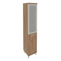 First Шкаф высокий узкий левый KSU-1.2 R (L) Дуб табак 401×432×2060
