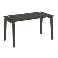 Onix Wood Стол офисный OW.SP-3.7 Дуб мали/Дуб светлый/Белый металл 1380×720×750