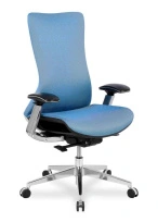 Кресло для руководителя College HLC-2588F/ORANGE Сетка оранжевый / Крестовина алюминий