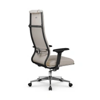 Кресло для руководителя Метта L 1m 50M/4D_17834_Кожа перфорированная NewLeather - Черный_Кожа перфорированная NewLeather - Черный