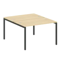 Metal System Quattro Р. ст. на П-образном м/к 40БП.РАС-СП-2.2 Акация/Антрацит металл 1200*1475*750