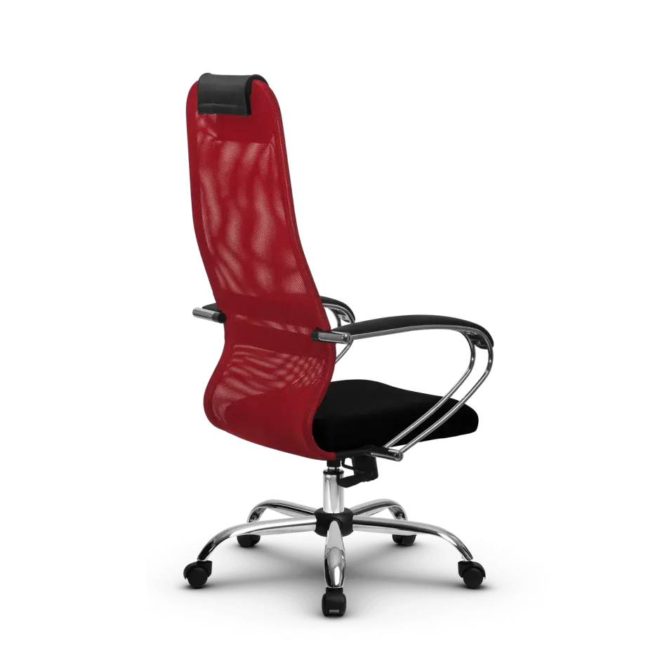 Кресло для руководителя Metta SU-BK-8 (SU-BK131-8) CH / Красный