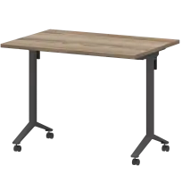 Стол мобильный складной Моби МБ25-100.70 Таксония/Белый