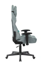 Кресло игровое Бюрократ VIKING KNIGHT LT28 FABRIC серо-голубой
