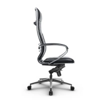 Кресло для руководителя Метта L 1c 44M/K_17839 Кожа перфорированная NewLeather – Черный