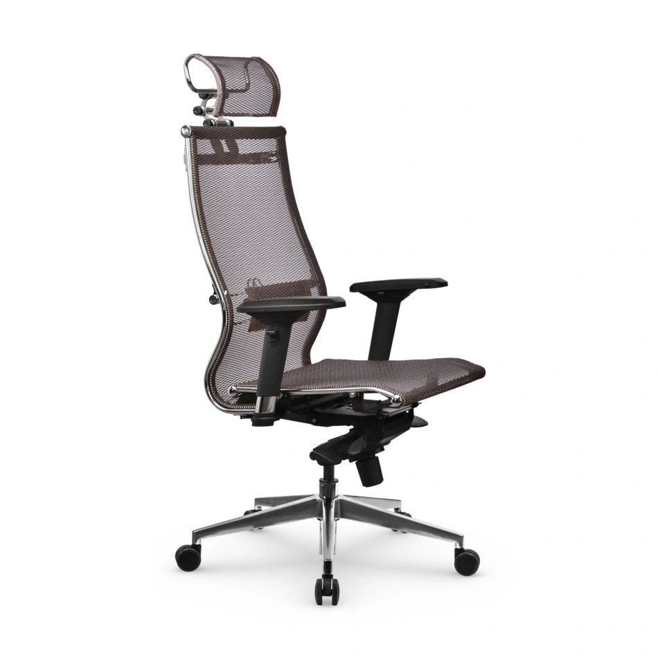 Кресло для руководителя Samurai S-3.051 Infinity Easy Clean темно-коричневый