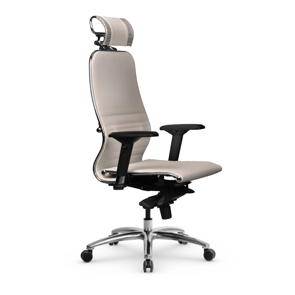 Кресло для руководителя Samurai K-3.04 Infinity Easy Clean светло-бежевый