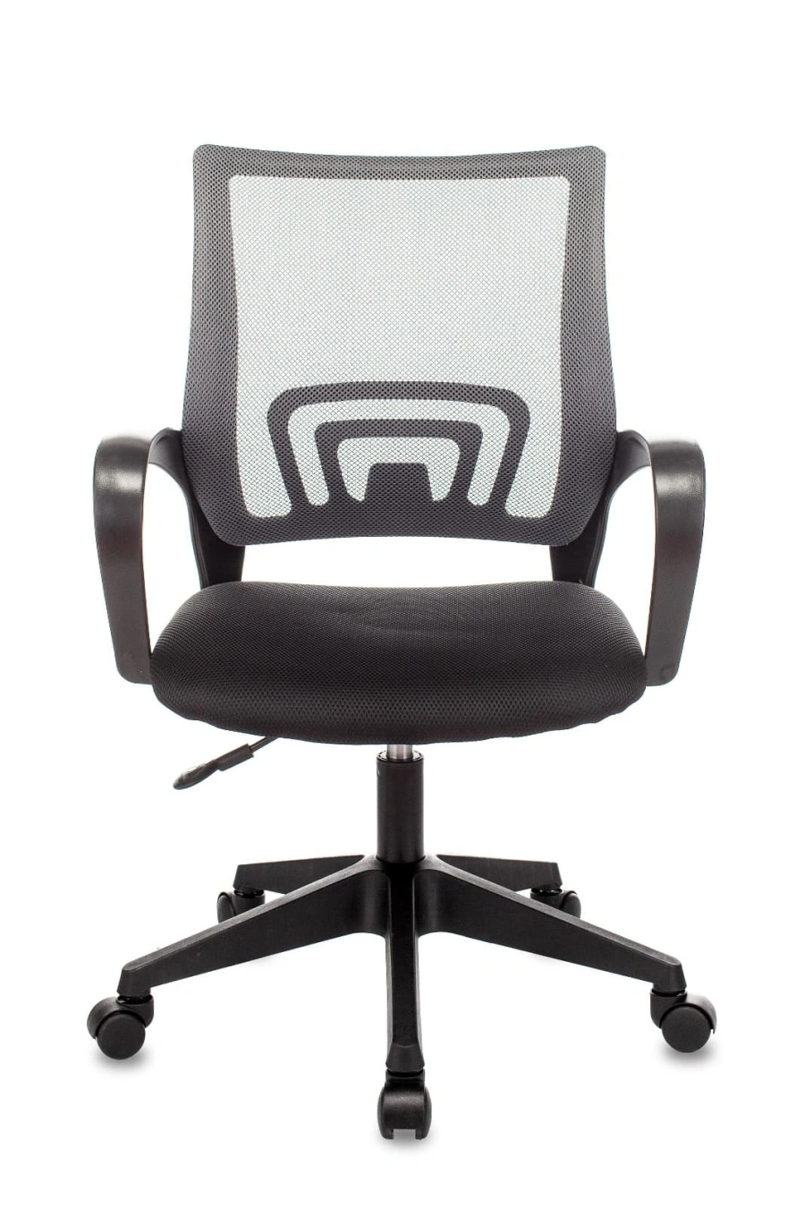 Кресло офисное TopChairs ST-Basic сетка/ткань темно-серый