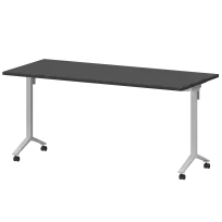 Стол мобильный складной Моби МБ25-160.70 Таксония/Белый
