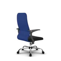 Кресло офисное Metta  SU-CM-10 (SU-CU160-10) CH / Красный – Красный