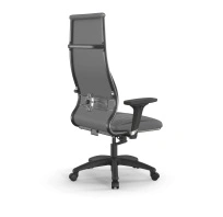 Кресло для руководителя Метта L 1m 46/2D_17831_Кожа перфорированная NewLeather - Темно-коричневый_Кожа перфорированная NewLeather - Темно-коричневый