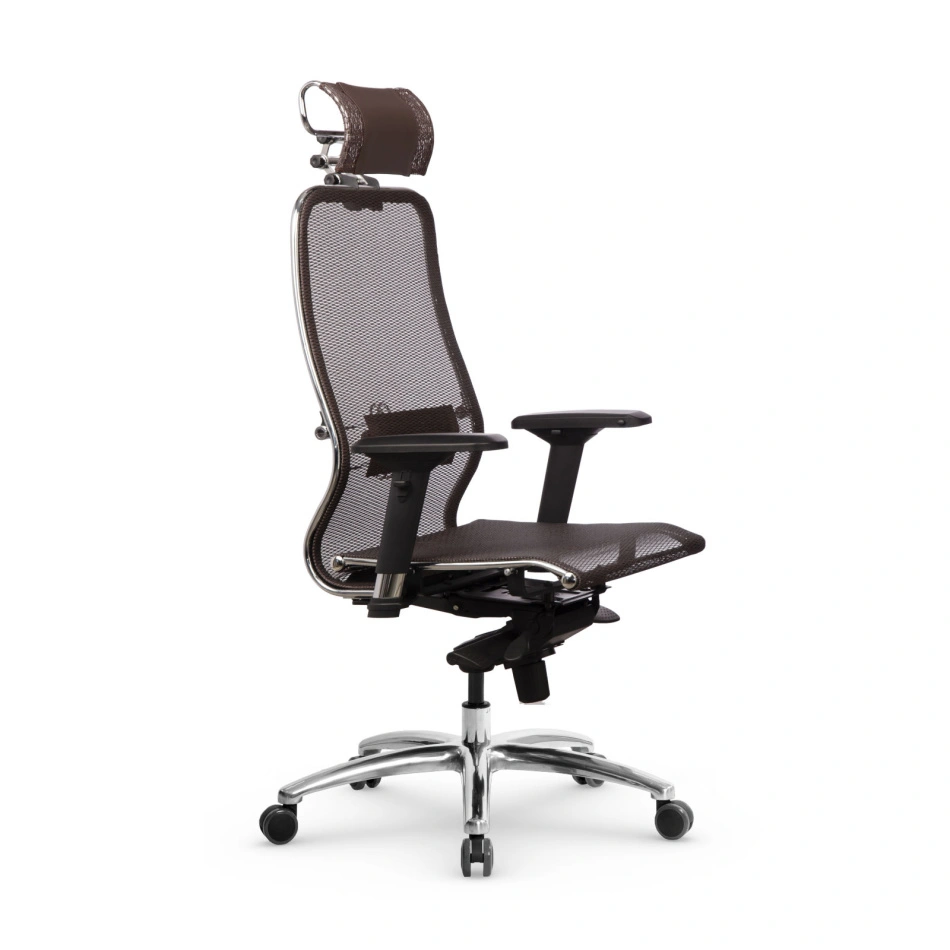Кресло для руководителя Samurai S-3.04 Infinity Easy Clean темно-коричневый