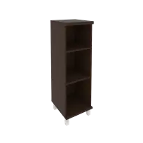 First Стеллаж средний узкий KSU-2 Дуб табак 401×432×1260