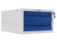корпус серый полуматовый (ral 7038), двери синие (ral 5002)