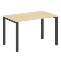 Metal System Стол офисный на П-образном м/к БП.СП-2 Вяз/Капучино  металл 1200×720×750