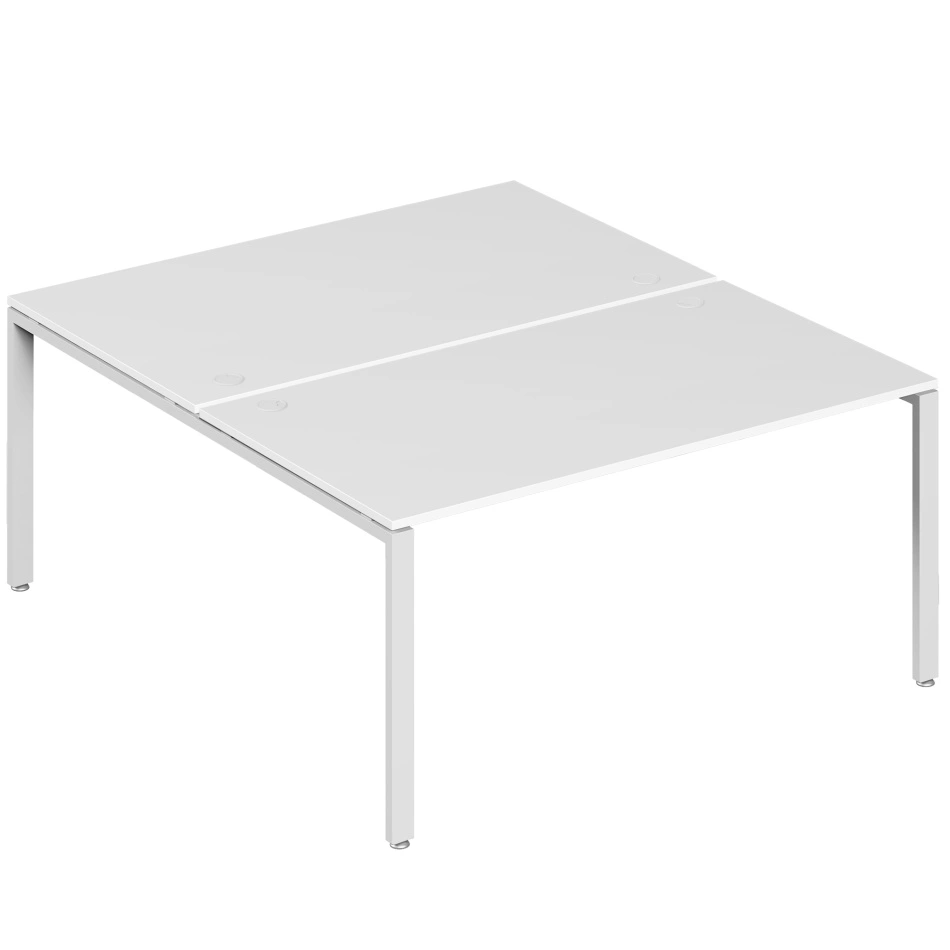 Бенч-система на 2 места Trend Metal TDM32218344 белый