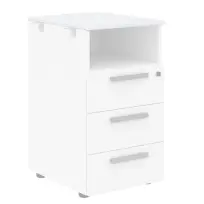Топ FT-1 к каркасу тумбы FLC-3D Белый премиум 408×504×18 FORTA