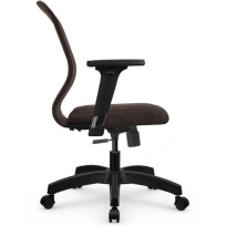 Кресло офисное SU-Mr-4/подл.200/осн.001 черный