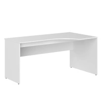 Стол офисный эргономичный правый Simple SET160-1(R) Дуб Юкон Модерн 1600×900×760