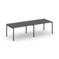 Стол для переговоров Style Project SN-4P.SPRG-012.3 Акация Лорка/Металл Черный 2360×980×750