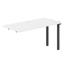 Модуль бенч-системы s-b-s Sigma / 2800×700×750 / Металл: 60×30 Антрацит; Столешница: Дуб темный / SG.265.OD.63.AN