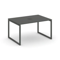 Стол для переговоров Style Project SN-4O.SPRG-003 Акация Лорка/Металл Черный 1380×980×750