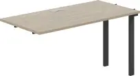 Модуль бенч-системы s-b-s Sigma / 2800×800×750 / Металл: 60×30 Антрацит; Столешница: Дуб темный / SG.266.OD.63.AN
