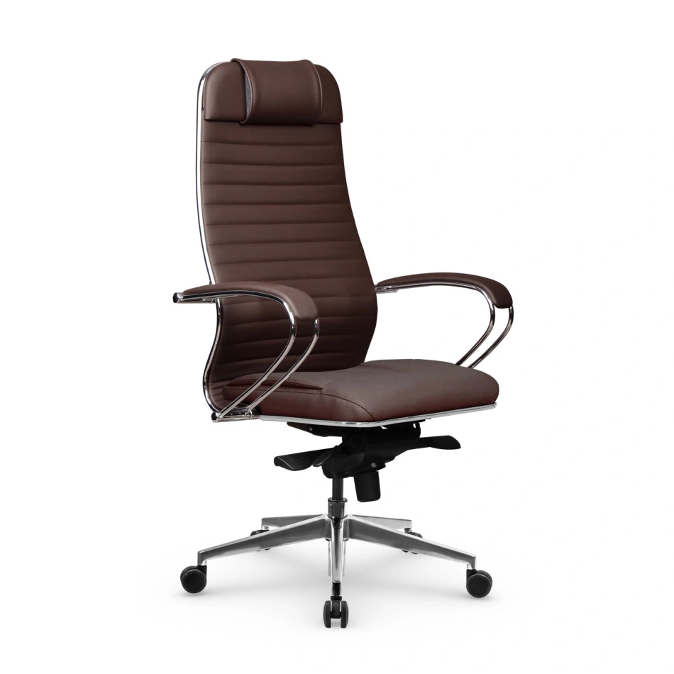 Кресло для руководителя Samurai KL-1.041 Infinity Easy Clean темно-коричневый