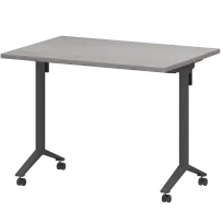 Стол мобильный складной Моби МБ25-100.70 Таксония/Белый