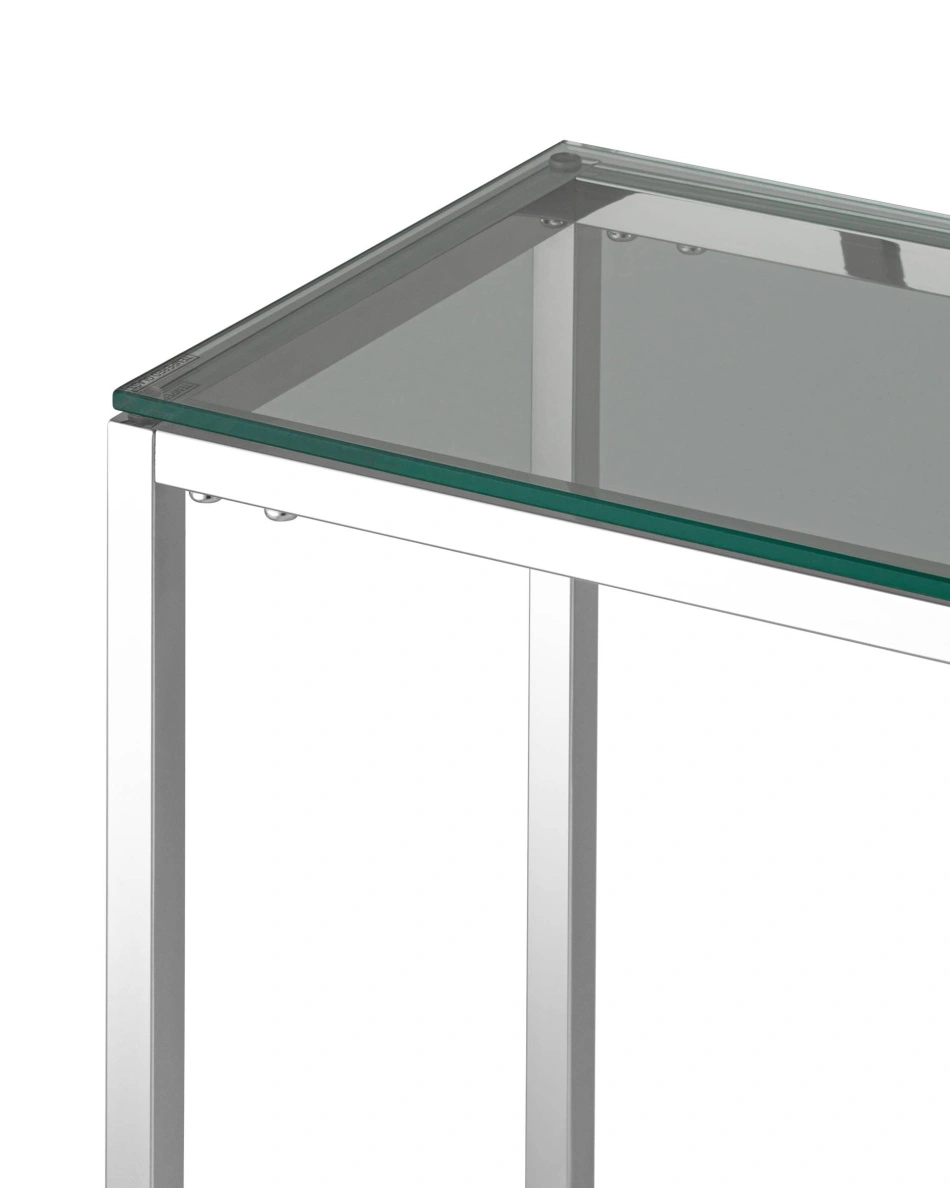 Консоль ТАУН 115×30 серебро