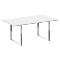 Metal System Direct Стол переговорный на О-обр. м/к БО.ПРГ-180 Акация/Нерж. сталь 1800*1000*750