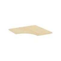 Полка углового модуля Shelf System SN.MSGU-6 Тиквуд Светлый 778×778×25